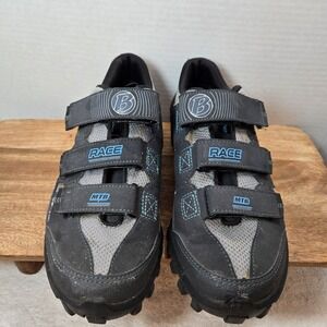 Bontrager Women's MTB Cycling Shoes EU 39 US 8 Black Blue  SPD Mountain Bike
